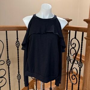 Lush cold shoulder top